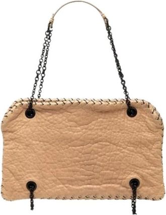 Bottega Veneta Borsa a Spalla Pre-owned Vintage - - Pre-owned - Donna - Beige - ONE SIZE