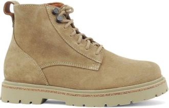 Birkenstock Schoenen, Dames, Beige, 39 EU, Leer, Highwood Lace Mid Smalle Pasvorm