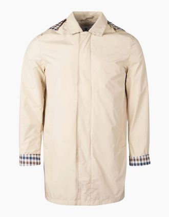 Aquascutum Mens Aquascutum Active Packable Trench Beige Jacket - Tan - Size: 40/Regular