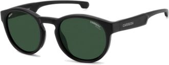 Carrera Zwarte hars zonnebril voor mannen - Heren - Zonnebrillen - Zwart - 50 MM - Accessoires