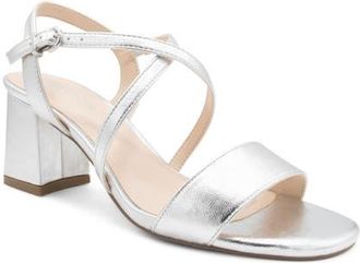 Paradox London Honeysilk Strappy Sandal in Silver at Nordstrom, Size 6.5