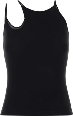 Alexander McQueen Mujer, Camisetas, Negro, Talla: M