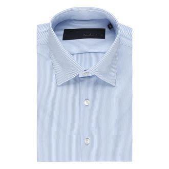 Roberto Ricci Design Camicia Oxford a righe in jacquard - - Shirts - Uomo - Blu - S