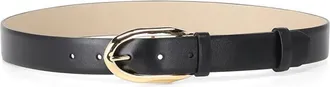 Givenchy Belts, female, Black, Size: 95 CM Leather Belt
