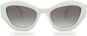 Prada PR 07YS Symbole 142130 Womens Sunglasses White Size 53