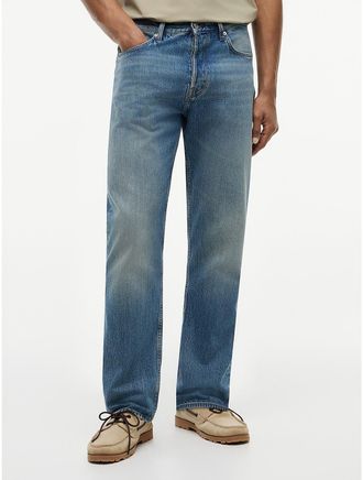 Tommy Hilfiger Mens Relaxed Straight Jean - Blue - 32W x 32L