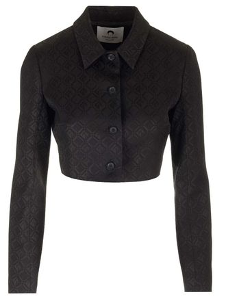 Marine Serre Moon Diamond Giacche Nero-Donna