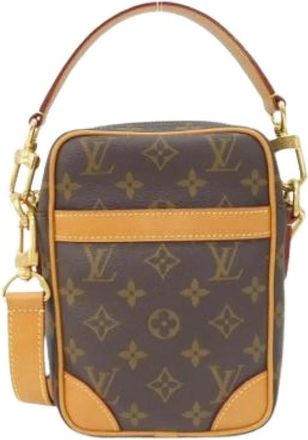Louis Vuitton Pre-owned Monogram Handbag - Heren - Vintage Schoudertas - Bruin - ONE Size - Vintage