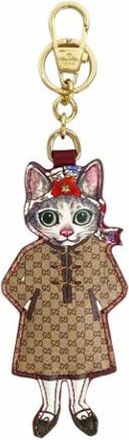 Gucci Pre-owned Accessories, female, Brown, Size: ONE SIZE Pre-owned Keyring