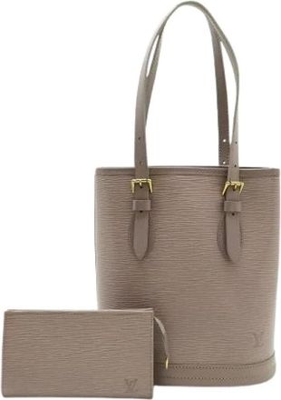 Louis Vuitton Pre-owned Bucket Bags, female, Purple, Size: ONE SIZE Pre-owned Epi Bucket PM