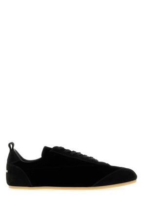 Jil Sander Black Lace-up Sneakers