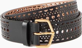 Alaia Womens Alaia Belt - Black - Size: 65 / it36 / uk4 / w26