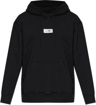 Maison Margiela Hoodie - Heren - Hoodies - Zwart - S - Katoen - Hoodies & sweatvesten