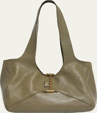 Chlo&eacute; Balloon East-West Tote Bag in Grain Leather