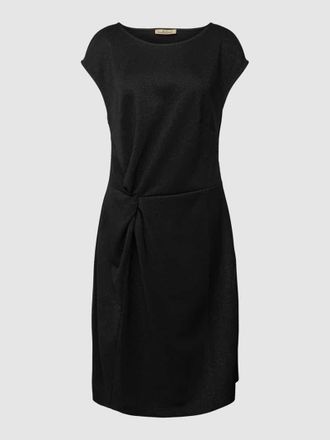 Smith & Soul Knielanges Kleid mit U-Boot-Ausschnitt Modell LUREX in Black, Gr&ouml;&szlig;e XS