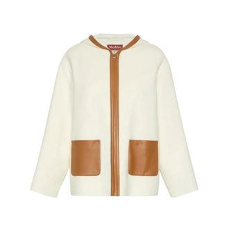 Max Mara Mstcomica Coat - Sweatshirts & Hoodies - Mujer - Beige - M
