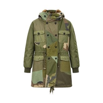 Dolce & Gabbana Jassen, Heren, Groen, L, Leer, Jassen