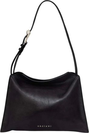 Orciani Trinity Lagoon Small Shoulder Bag - Bags - Mujer - Negro - ONE SIZE