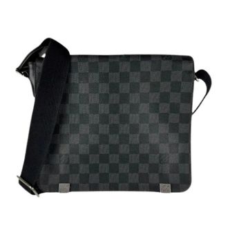 Louis Vuitton Pre-owned Damier Graphite Schoudertas - Heren - Pre-owned - Zwart - Maat: ONE Size