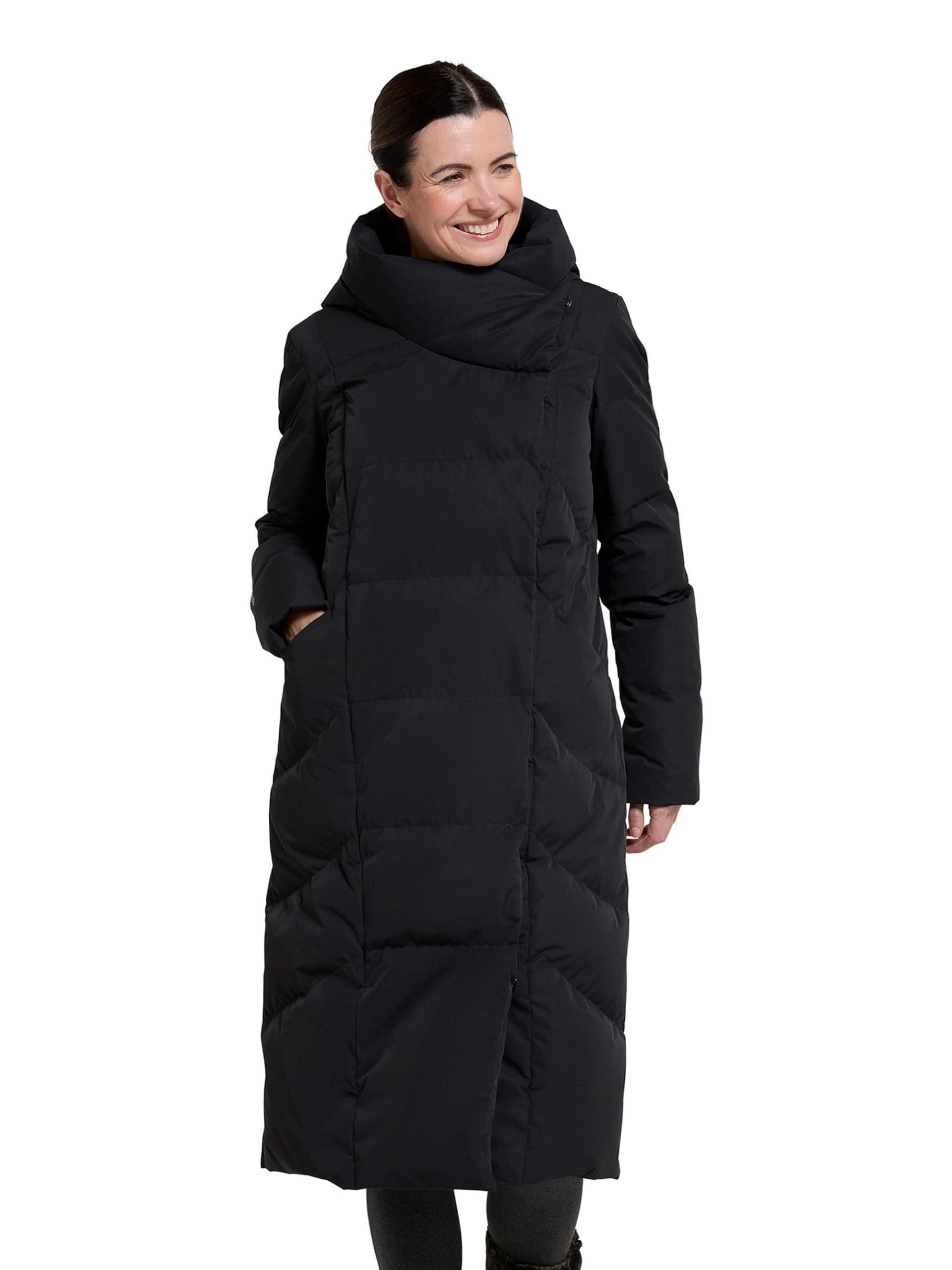 Mountain Warehouse Womens Black Warm Waterproof Coat Jackets Coats