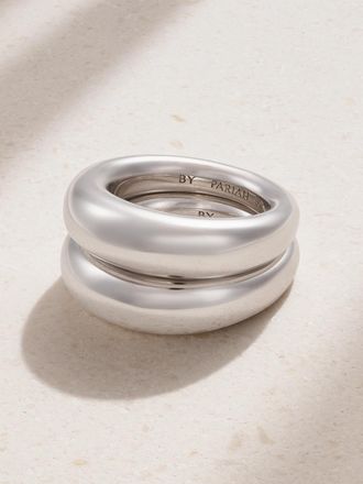 By Pariah Anello In Argento Sterling Riciclato Echo