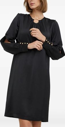 Nissa Abito midi con catena - Nero