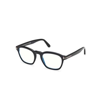 Tom Ford Glasses, unisex, Black, Size: 51 MM Round Optical Frame