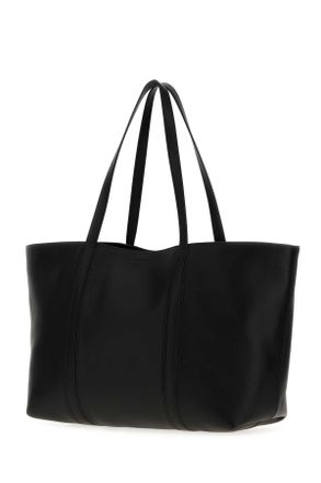 Jil Sander Leather Tote Bag - Black