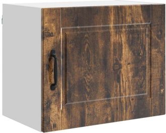 vidaXL Mueble De Cocina Con Estante Roble Ahumado 50 X 31 X 40 Cm Vidaxl