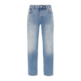 Gucci Dames, Jeans, Blauw, Maat: W28 Katoen