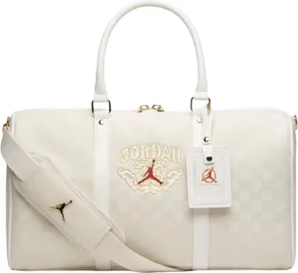 Nike Jordan Air Jordan Year of the Horse Monogram Duffel 25L Bag White IV4747-133