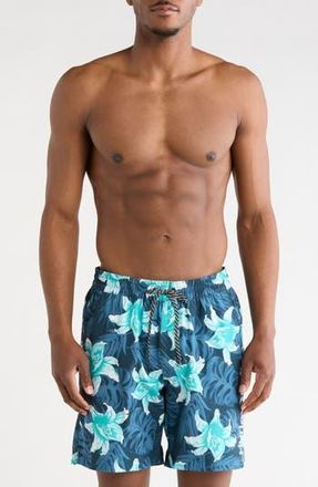 Hurley Atmosphere Volley Swim Shorts in Navy at Nordstrom Rack, Size X-Large