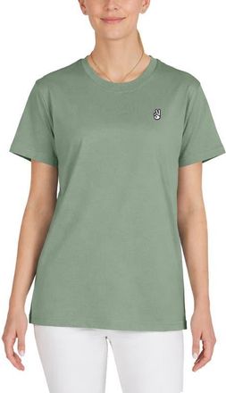 Dalix Womens Peace Sign Jersey Relaxed Tee in Sage at Nordstrom, Size Xx-Large