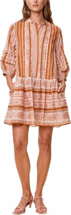 Cleobella Ines Mini Dress In Miramar Print