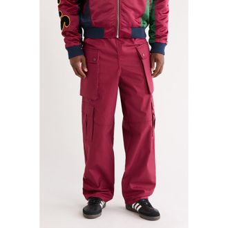Billionaire Boys Club BB Thrusters Cotton Drawstring Cargo Pants in Rhododendron at Nordstrom Rack, Size Xx-Large