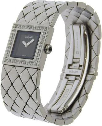 Chanel Pre-owned Watches, female, Gray, Size: ONE SIZE Pre-owned Vintage Watch