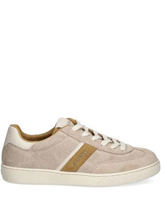 Guess Co logo-print sneakers - Neutrals