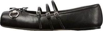 Gucci (WMNS) Gucci Horsebit Ballet Flat Black 814318-AAEA4-1000