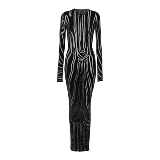 Balmain Mujer, Vestidos, Negro, Talla: L