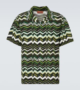 Missoni Camicia da bowling Zig Zag