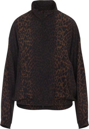 Balenciaga Brown Printed-Tracksuit Jacket