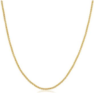 Pompeii3 14k Yellow Gold Filled 1.5mm-round Wheat Chain Necklace