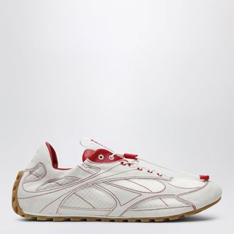 Bottega Veneta Sneakers Orbit Flash alabastro in pelle scamosciata e nylon