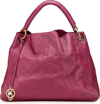 Louis Vuitton Pre-owned Elegante Leren Schoudertas met Bedel Detail - Dames - Vintage Handtas - Rood - ONE Size - Leer - Vintage