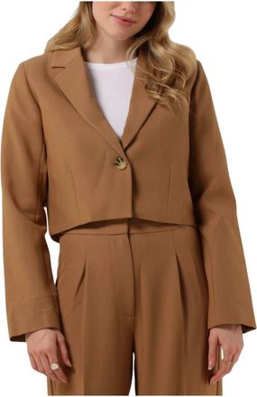 Envii Bruine Enstefane Blazer 6797 - Dames - Blazers - Bruin - XL - Jassen