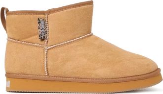 Just Cavalli Feather Stivaletto - Dames - Winterlaarzen - Beige - 39 EU - Katoen - Schoenen