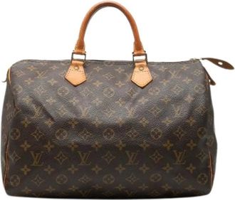 Louis Vuitton Pre-owned Handbags, female, Brown, Size: ONE SIZE Pre-owned Speedy 35