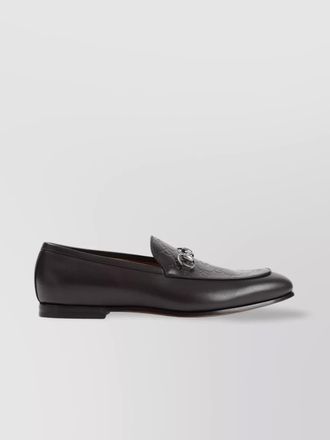 Gucci jordy loafers silver-tone buckle