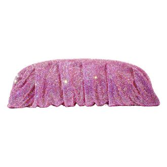 Benedetta Bruzziches Venus La Grande - Dames - Clutches - Roze - ONE Size - Satijn - Tassen