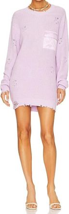 SER.O.YA Devin Sweater Dress In Lavender
